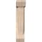 Ekena Millwork Traditional Slat Smooth Bracket w/ Offset Brace, Douglas Fir, 5 1/2"W x 18"D x 26"H BKT0604X18X26TRA06SDF - alternate 2